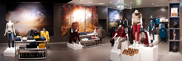 example of the campaign in the department store